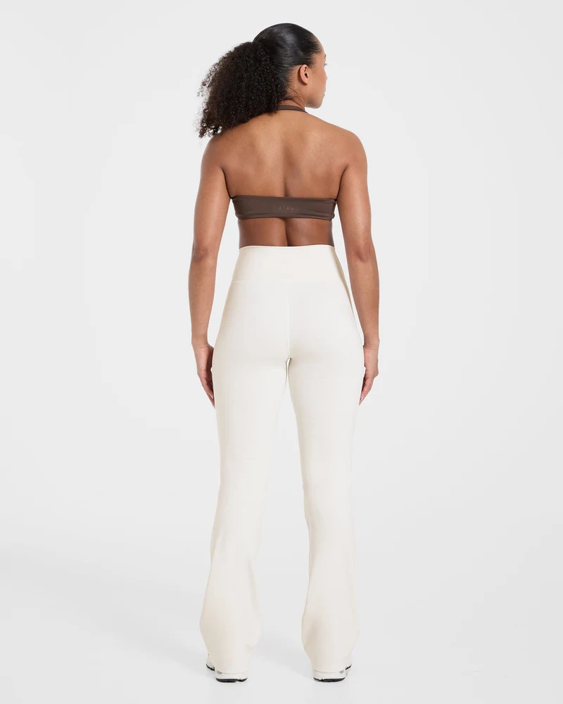 Sculpt Wrap Flared Leggings - Tofu