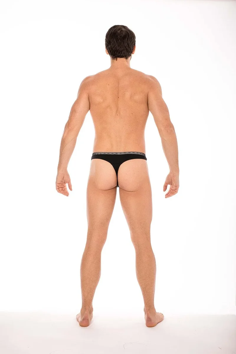 mini string dentelle homme noir élégant sexy ceinture fine élastique souple extensible confortable doux polyamide élasthanne classique sensuel taille basse