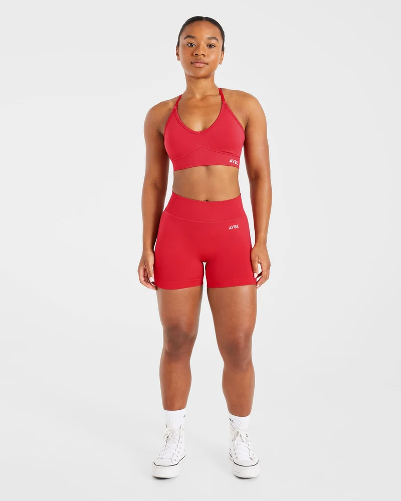 Adapt Seamless Sports Bra - Salsa Rouge