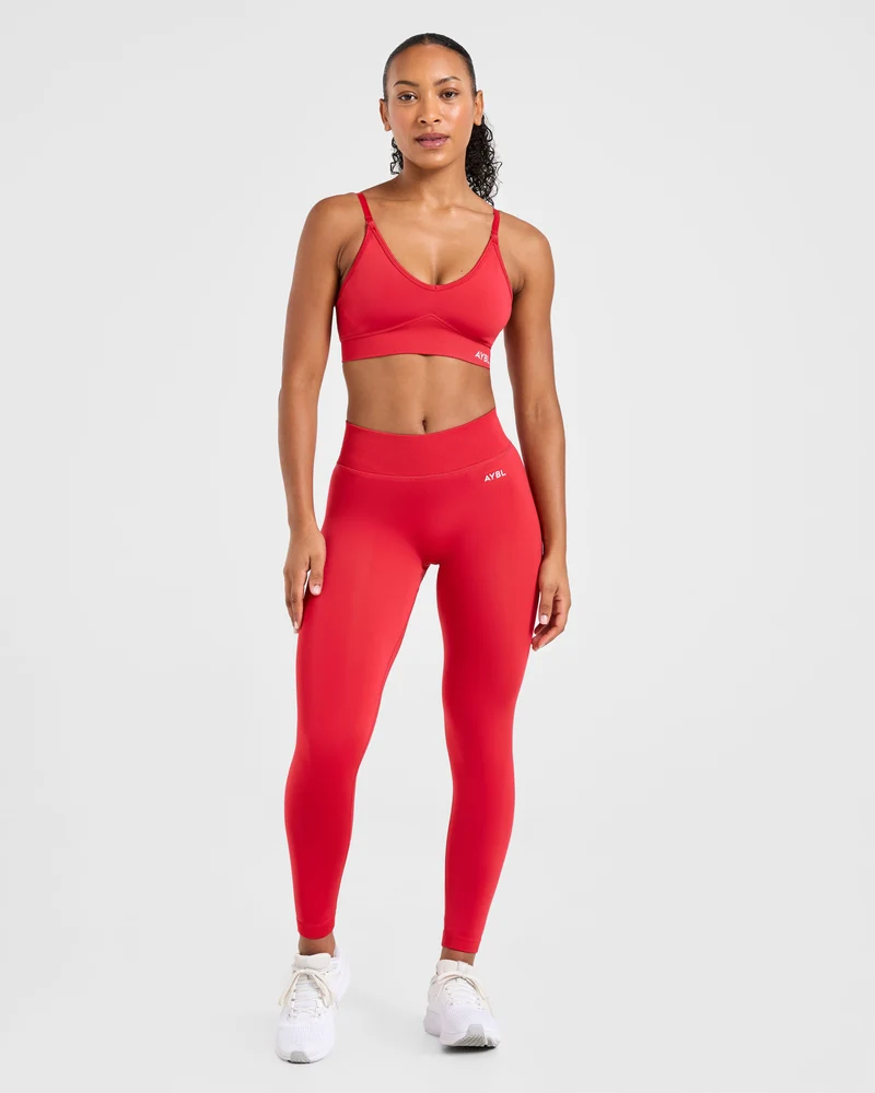 Adapt Seamless Leggings - Salsa Rouge