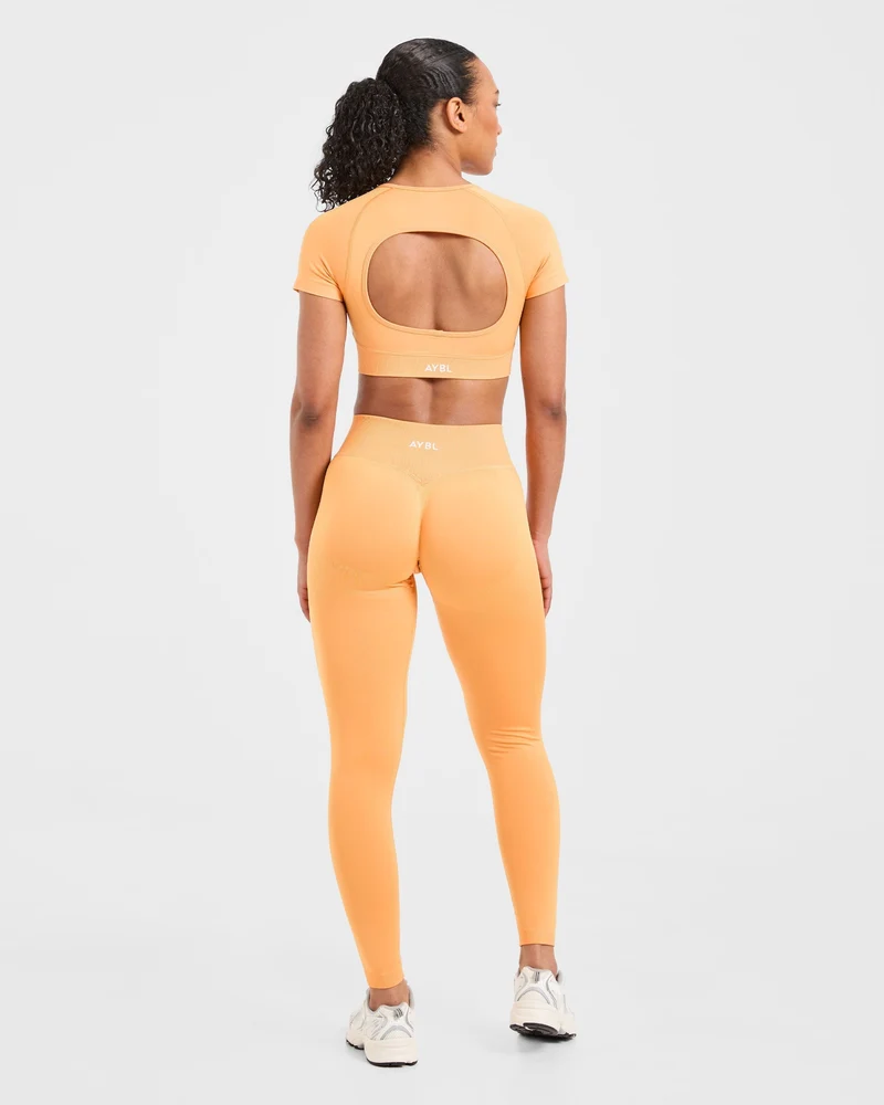 Adapt Seamless Leggings - Bright Orange