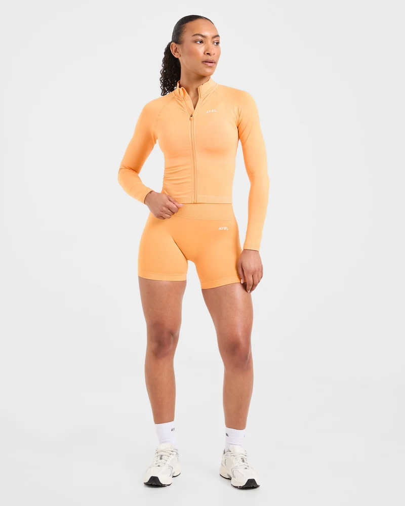 Adapt Seamless Jacket - Bright Orange