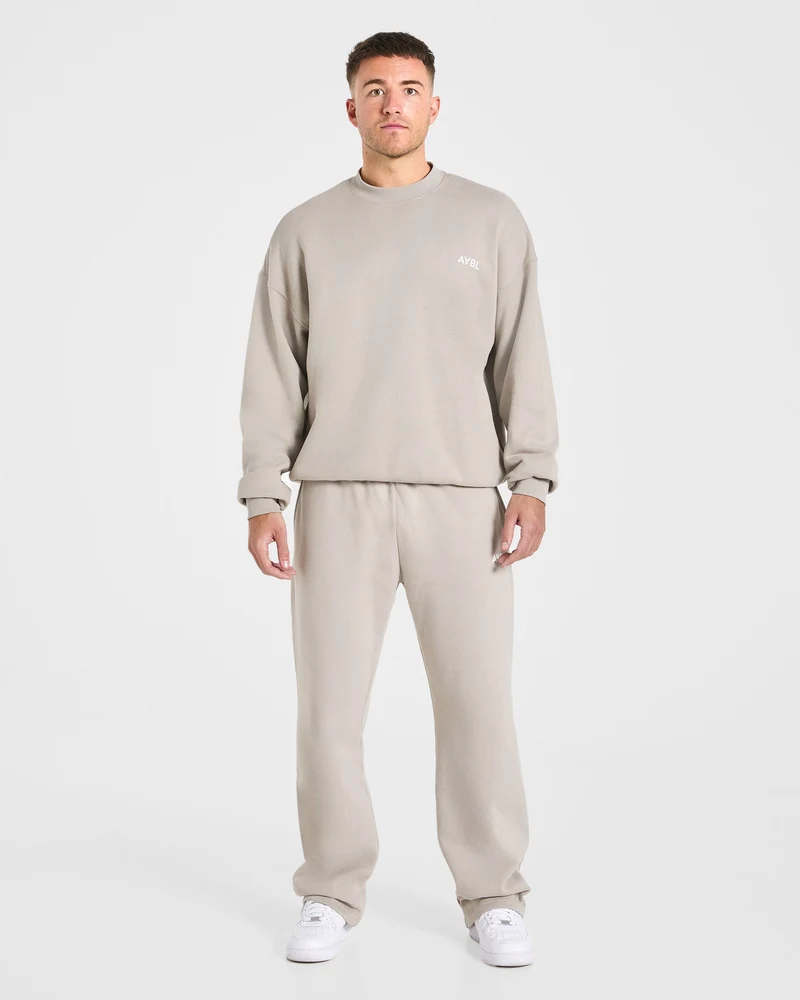 Essential Oversized Sweater - Stone