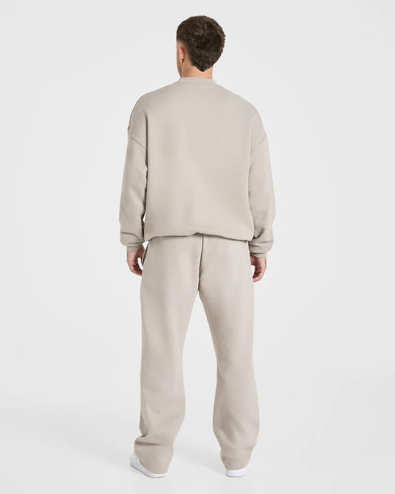 Essential Oversized Sweater - Stone