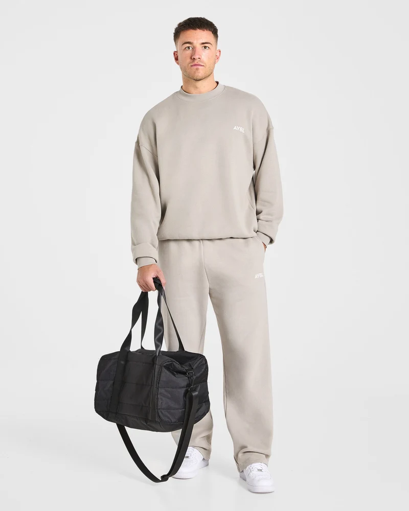Essential Oversized Sweater - Stone