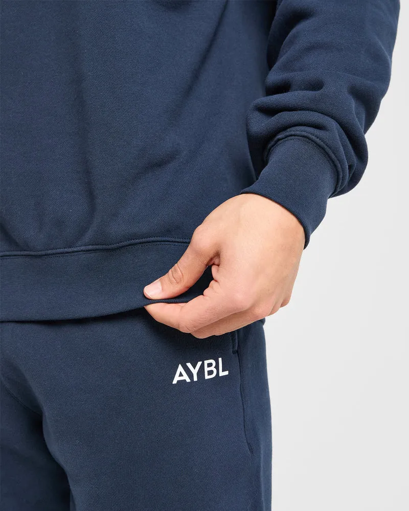 Essential Oversized Sweater - Navy