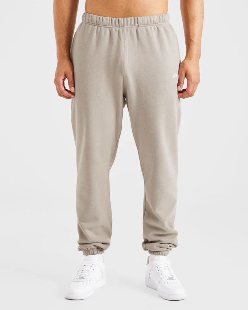 Essential Oversized Joggers - Stone