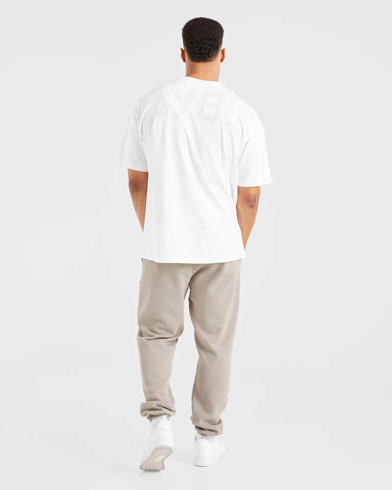 Essential Oversized Joggers - Stone