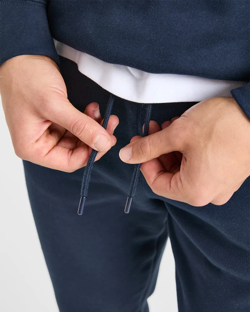 Essential Oversized Joggers - Navy