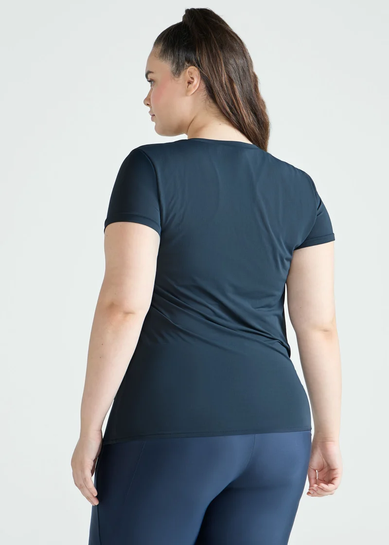 T-shirt Mulher Manga Curta Thermodry Trama