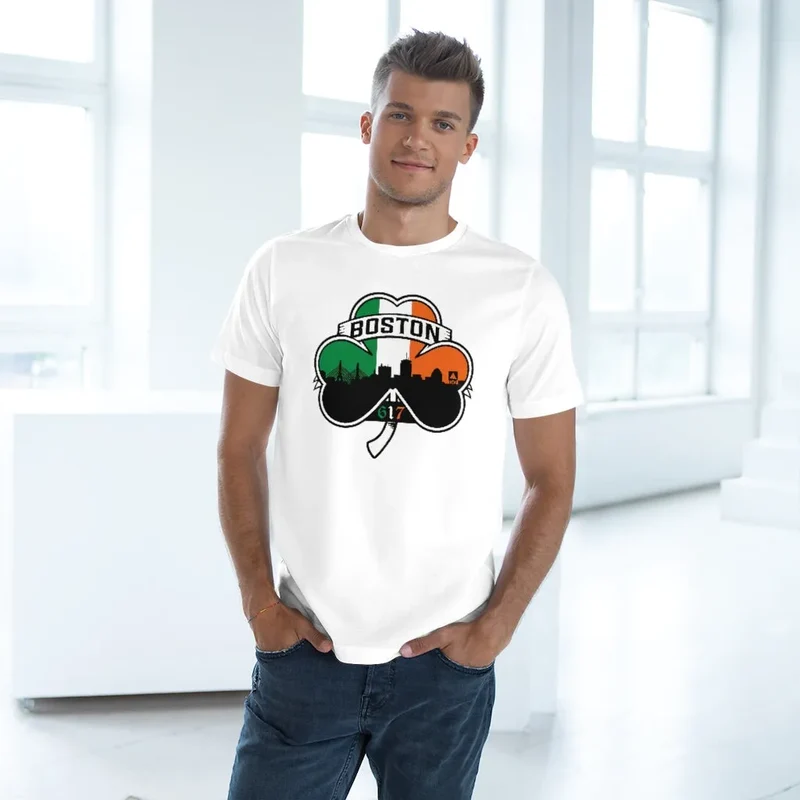Irish Boston Massachusetts 617 T-shirt