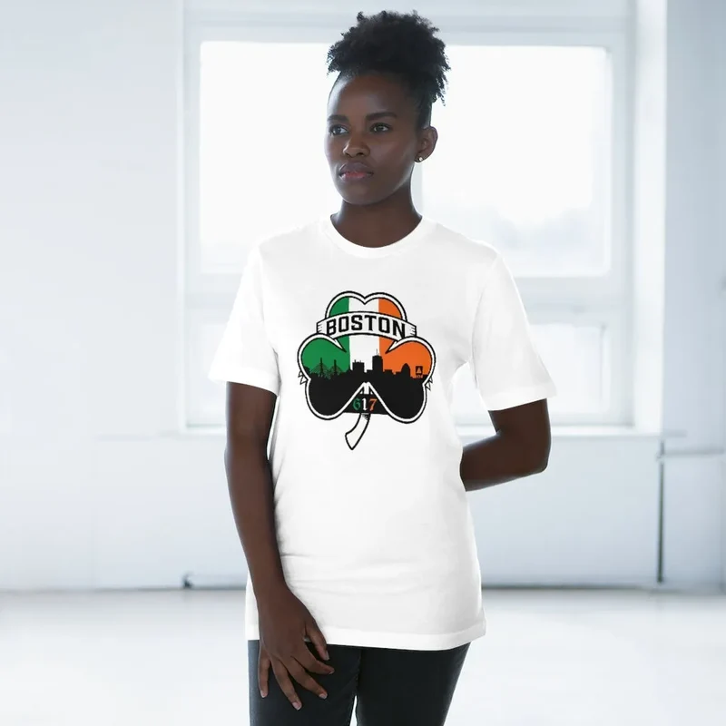 Irish Boston Massachusetts 617 T-shirt