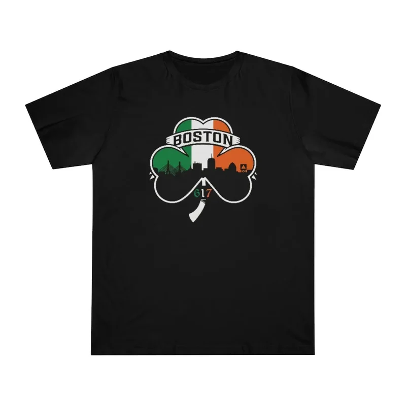 Irish Boston Massachusetts 617 T-shirt