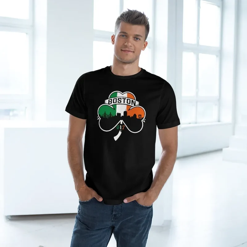 Irish Boston Massachusetts 617 T-shirt