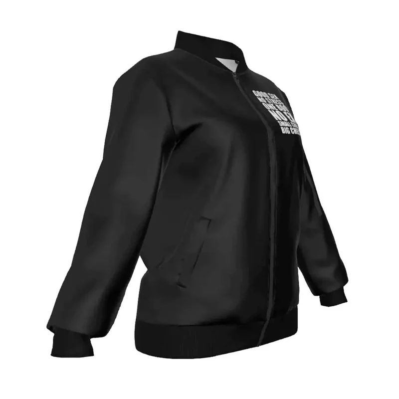 No stress One Boo Small Circle Big Checks Women's Jacket