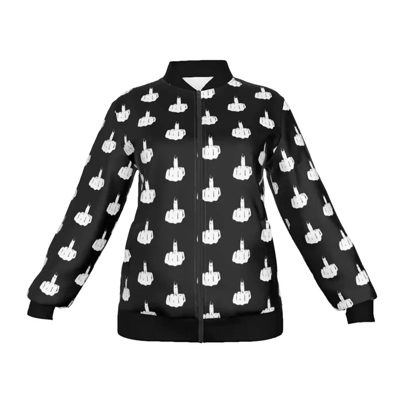 Kiss My Middle Finger Women's Jacket