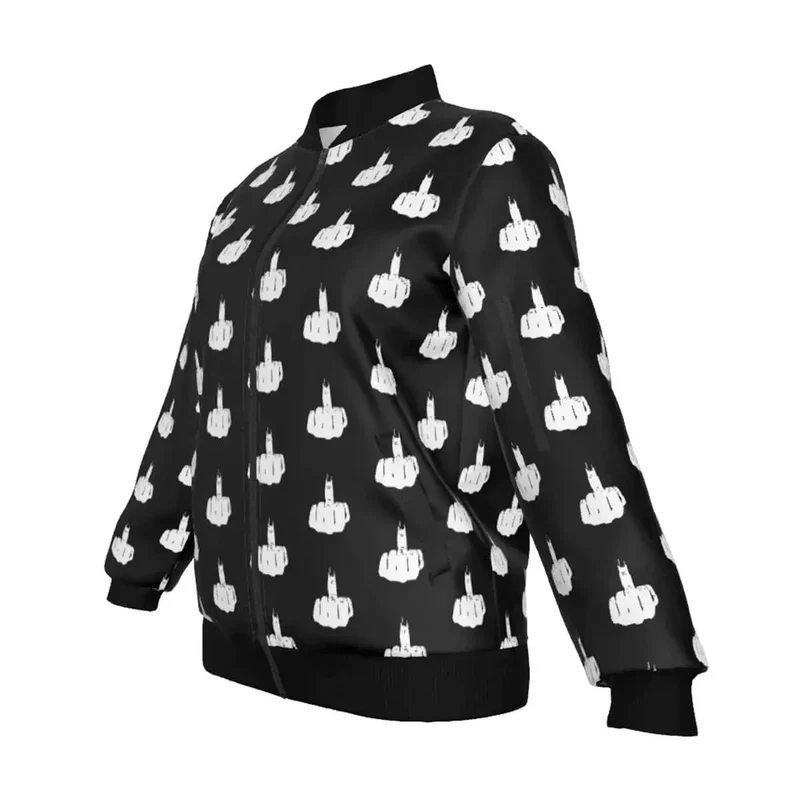 Kiss My Middle Finger Women's Jacket