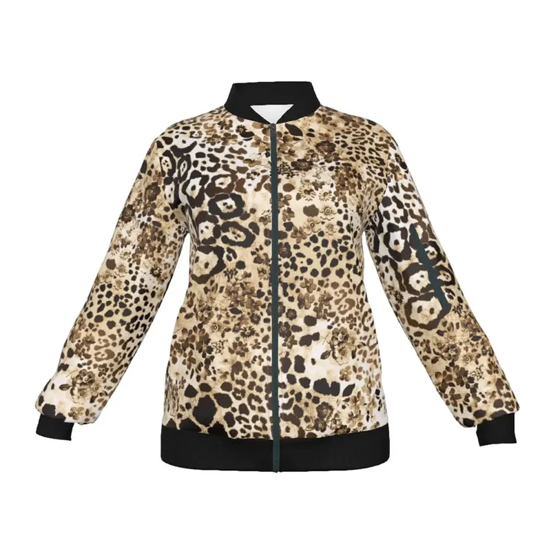 Leopard Print Classy Art Women's Jacket