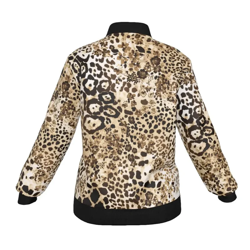 Leopard Print Classy Art Women's Jacket