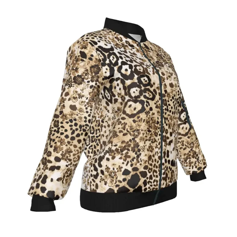 Leopard Print Classy Art Women's Jacket