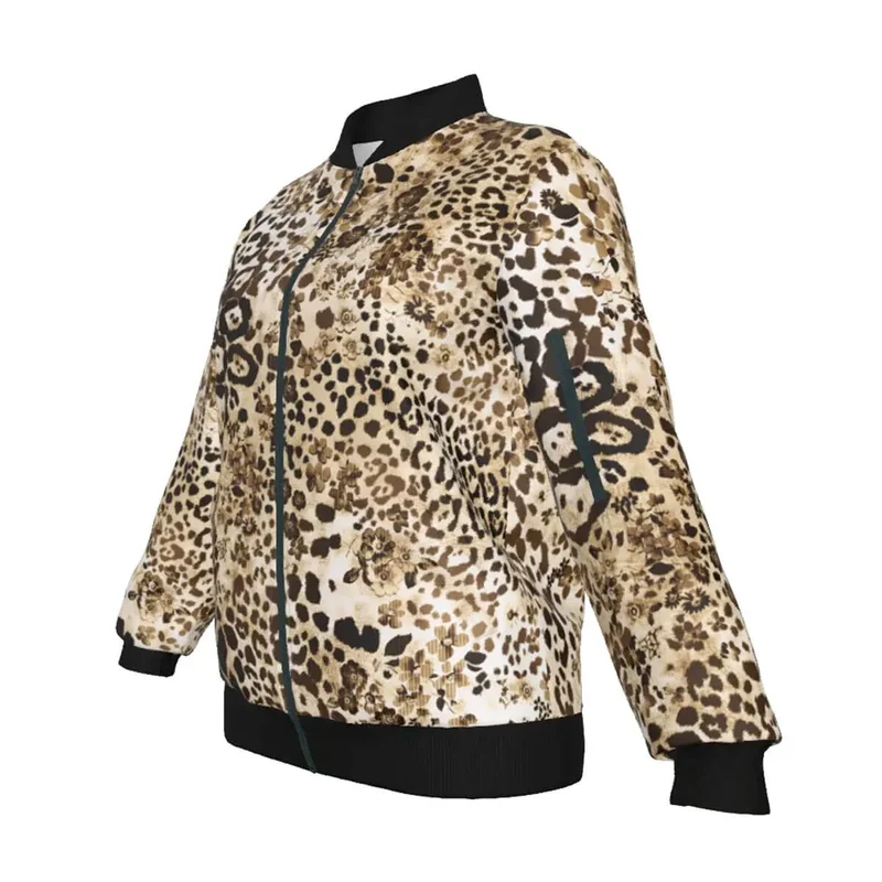 Leopard Print Classy Art Women's Jacket