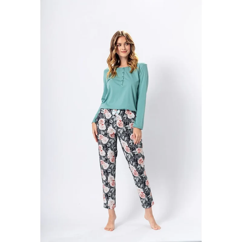 Pyjama Jowita model 188548 M-Max pyjama sexy coton raffiné haut de gamme féminin lingerie délicate intime occasion spéciale détente repos