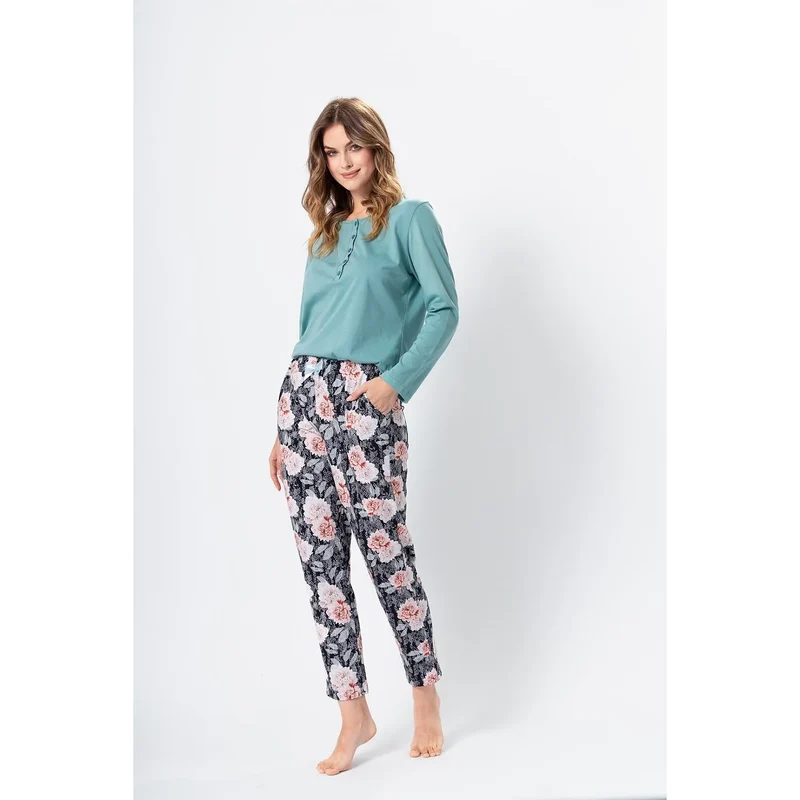 Pyjama Jowita model 188548 M-Max pyjama sexy coton raffiné haut de gamme féminin lingerie délicate intime occasion spéciale détente repos