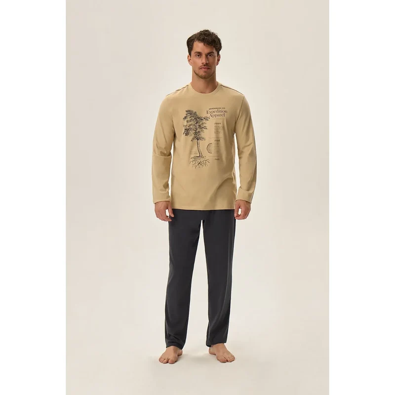 Pyjama sexy homme Henderson 199383 tissu doux respirant confort optimal style élégant idéal pour la nuit ou les moments intimes