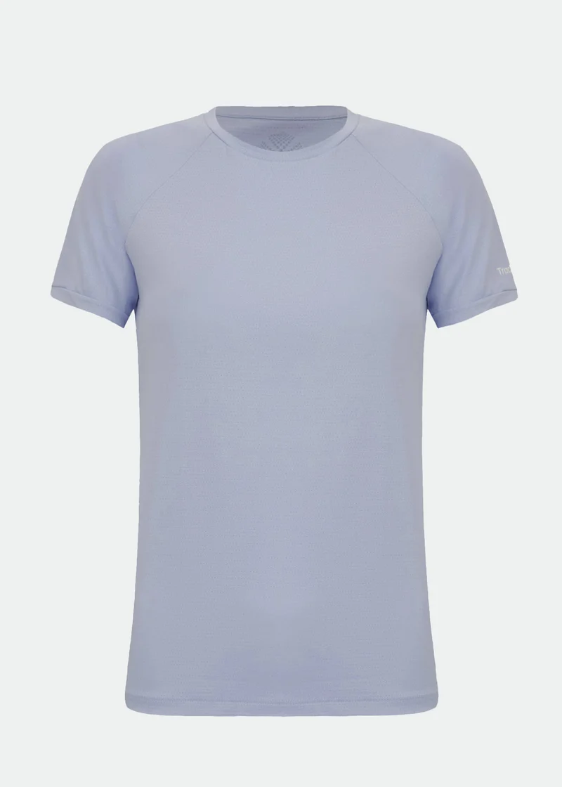 T-shirt Mulher Manga Curta Uv Mesh