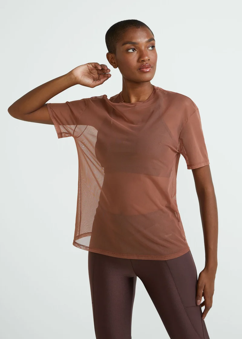 T-shirt Mulher Manga Curta Vessel