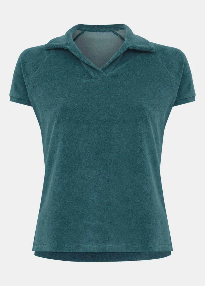 T-shirt Mulher Polo Atoalhada Free