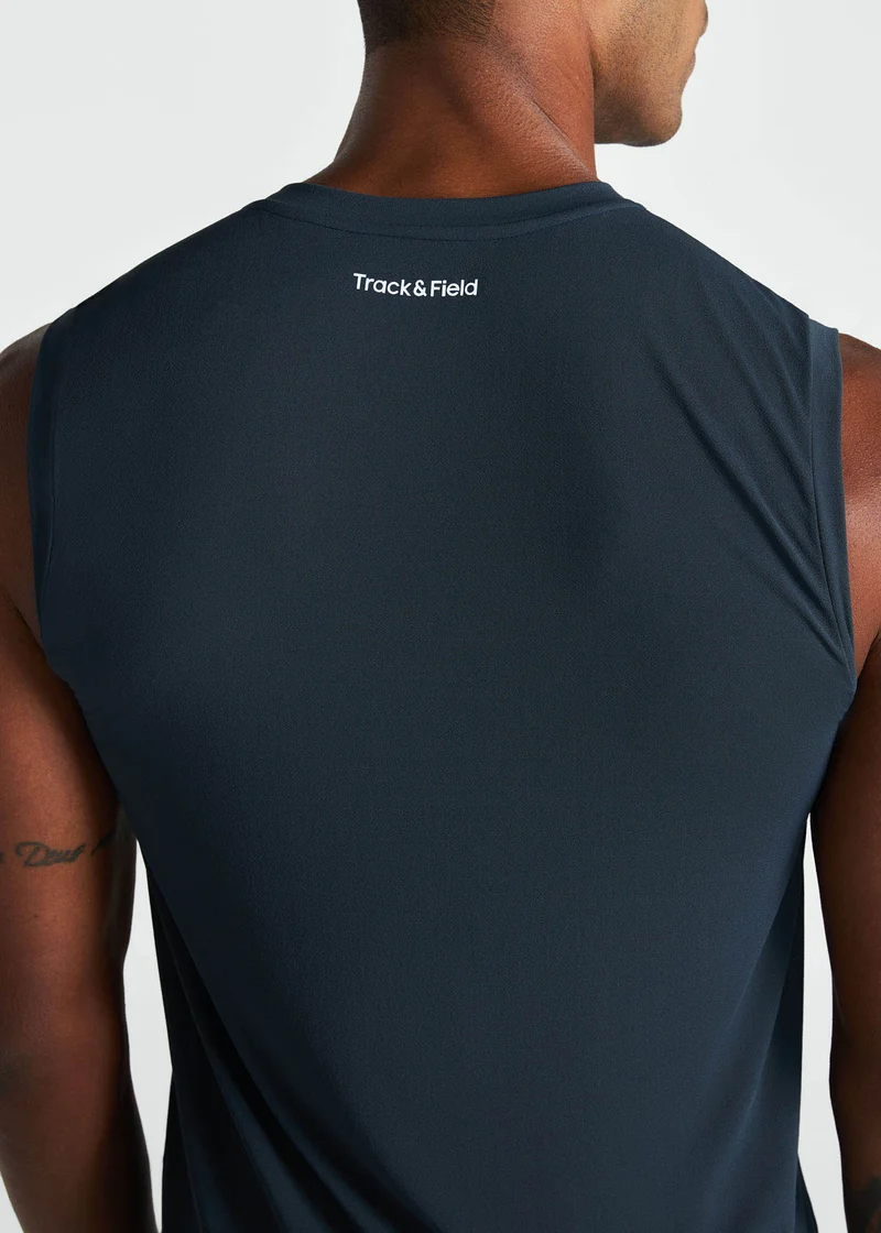 T-Shirt Homem Sem Manga Run