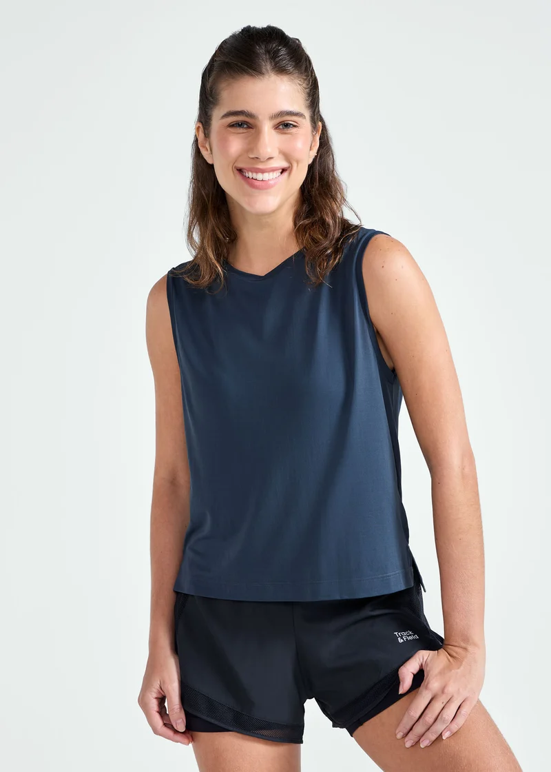 T-Shirt Mulher Sem Manga Run