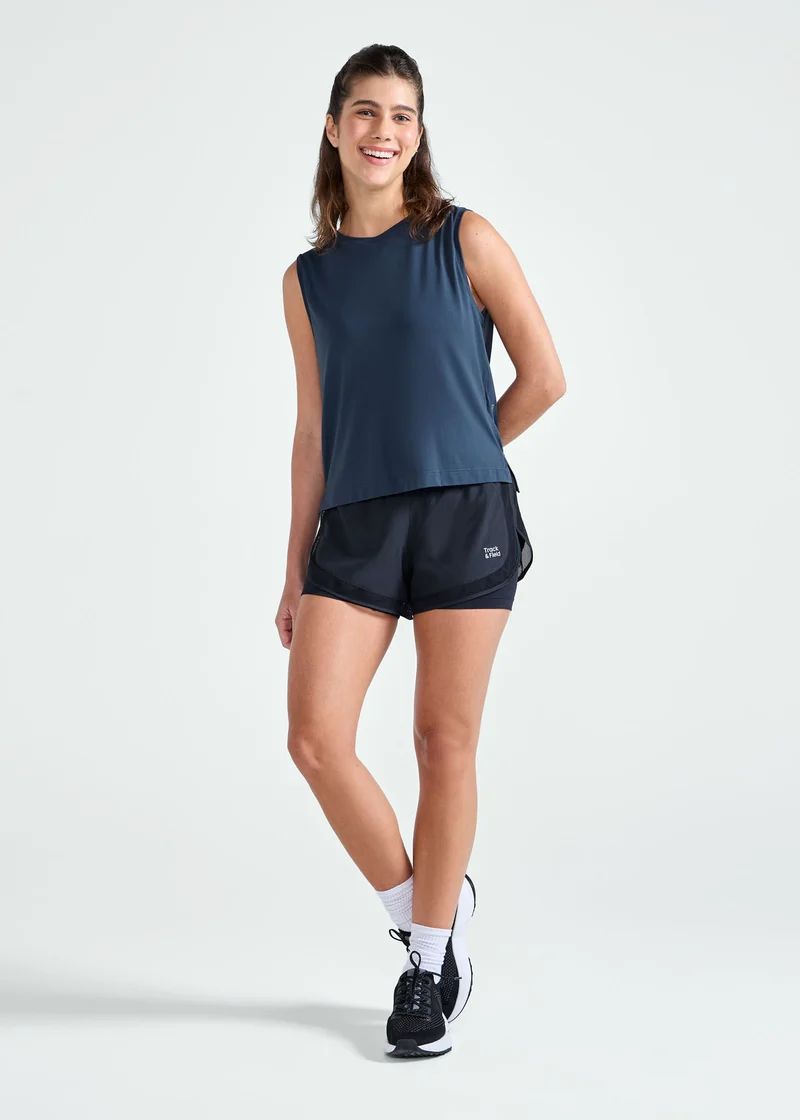 T-Shirt Mulher Sem Manga Run