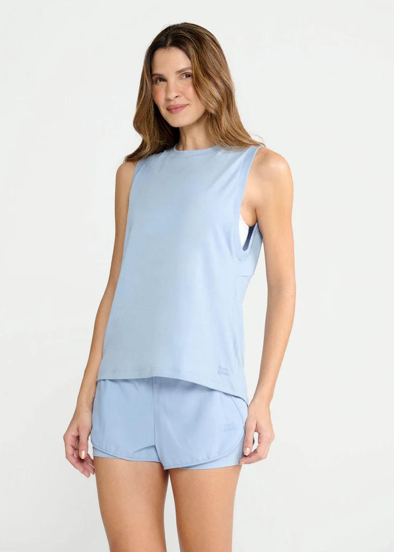 T-Shirt Mulher Sem Manga Soft