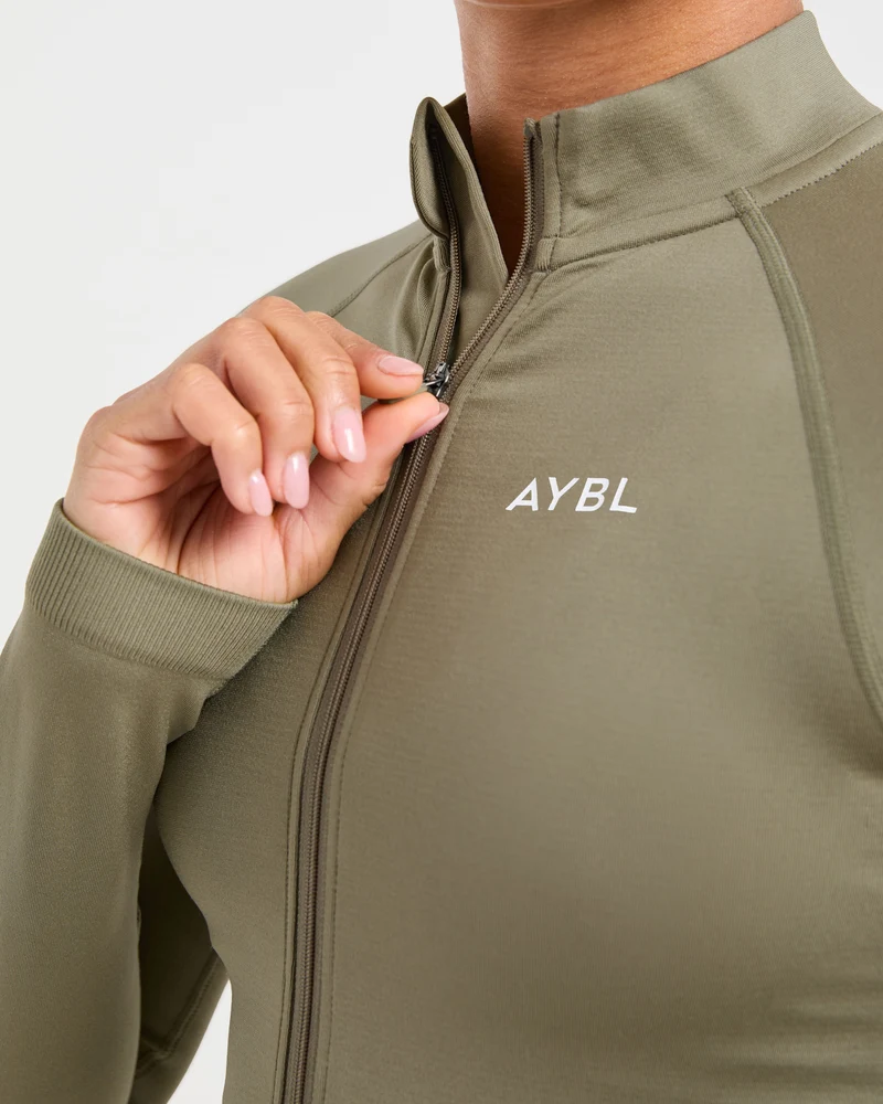 Adapt Seamless Jacket - Muted Olive