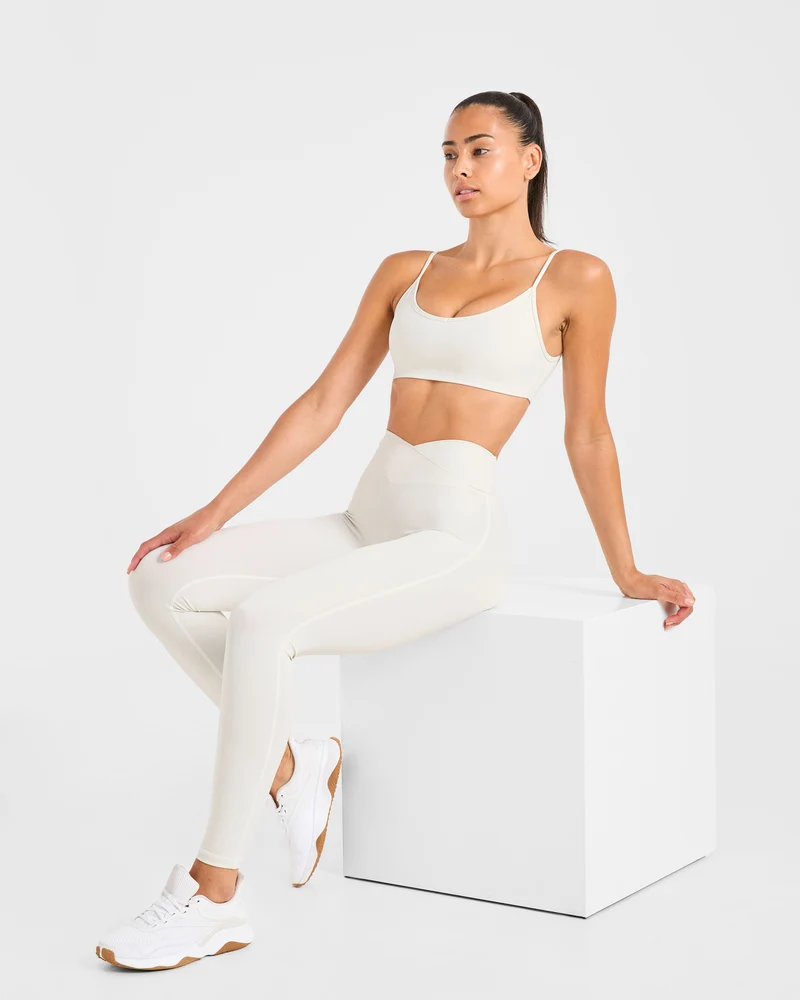 Sculpt Wrap Leggings - Tofu