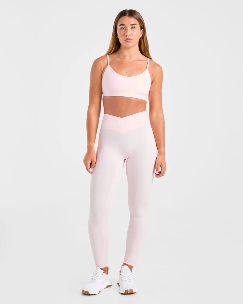 Sculpt Wrap Leggings - Iced Rose