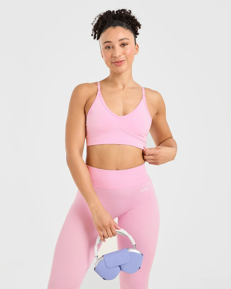Adapt Seamless Sports Bra - Spring Rose