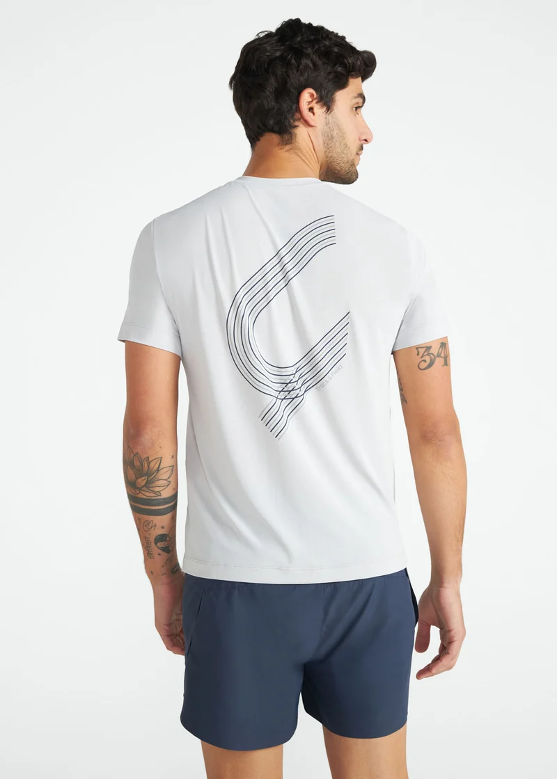 T-Shirt Homem Manga Curta Thermodry Momentum