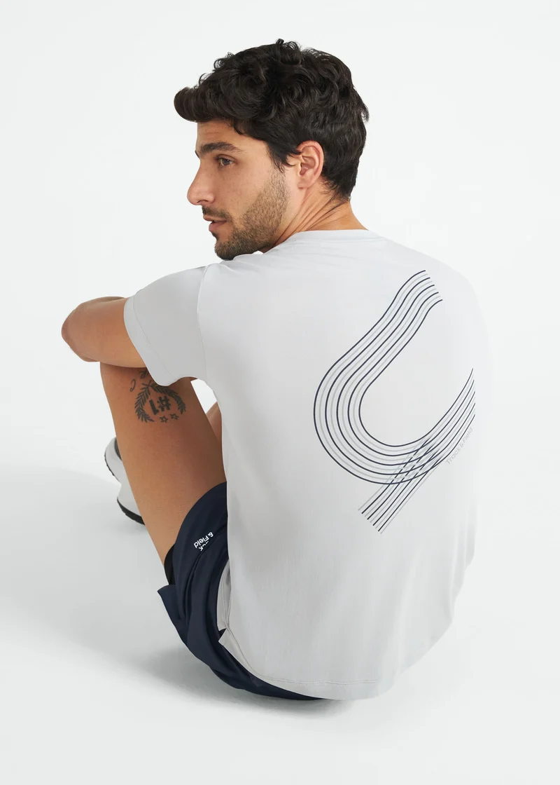 T-Shirt Homem Manga Curta Thermodry Momentum