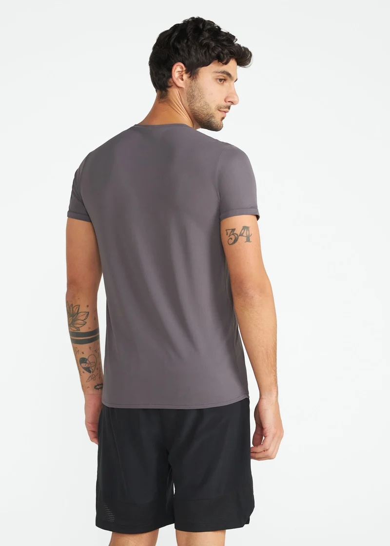 T-Shirt Homem Manga Curta Thermodry Passaros