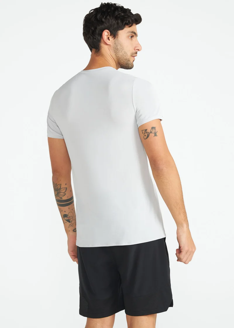 T-Shirt Homem Manga Curta Thermodry Pista