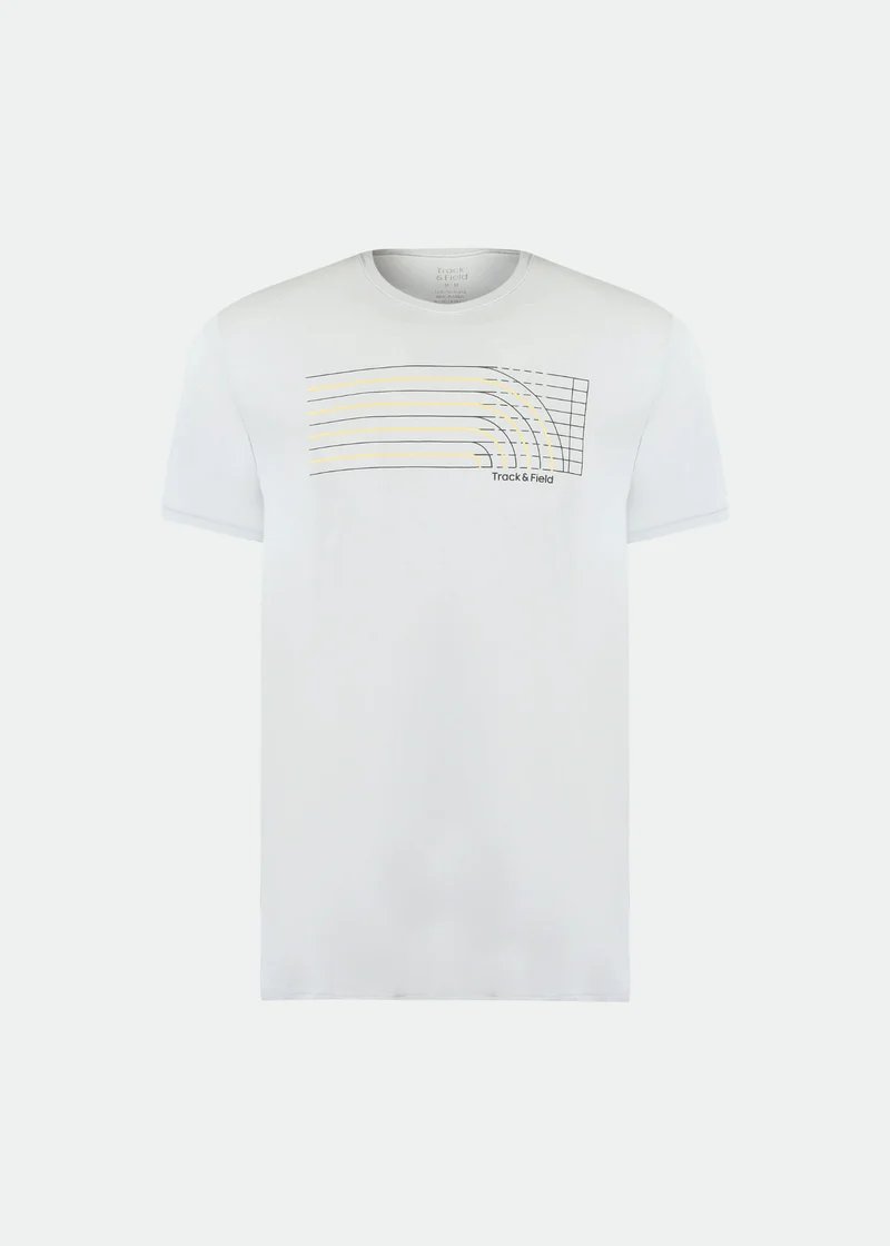 T-Shirt Homem Manga Curta Thermodry Pista
