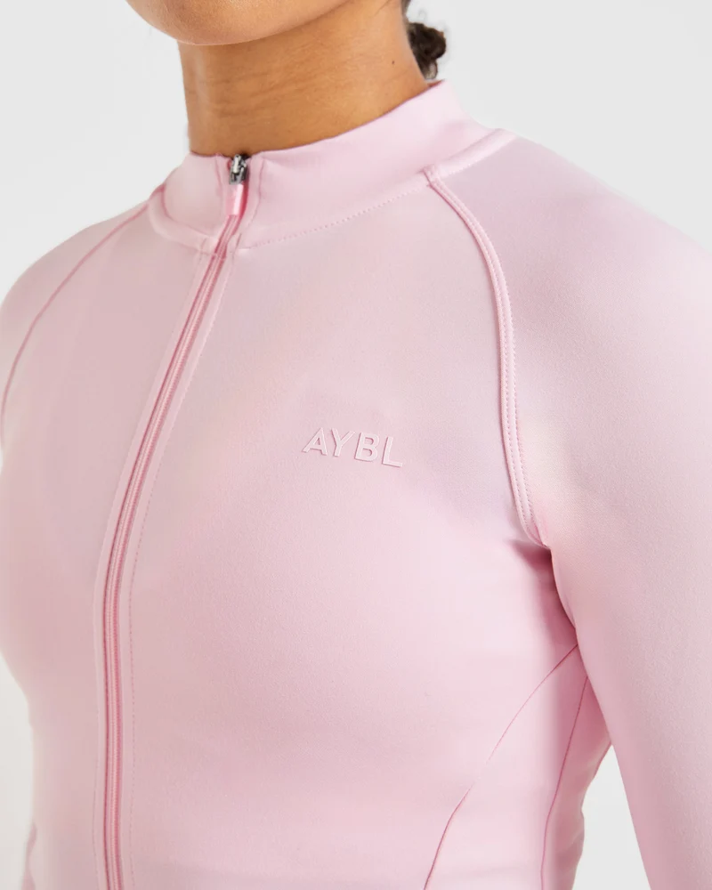 Staple Zip Jacket - Pastel Rose