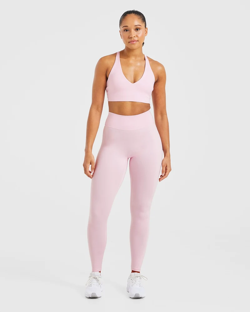 Staple Leggings - Pastel Rose