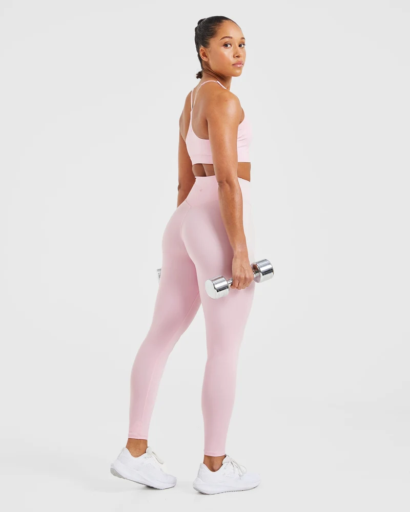 Staple Leggings - Pastel Rose