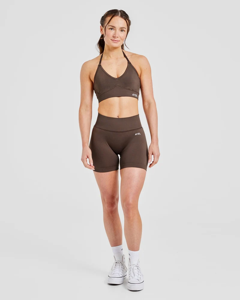 Adapt Seamless Sports Bra - Brun