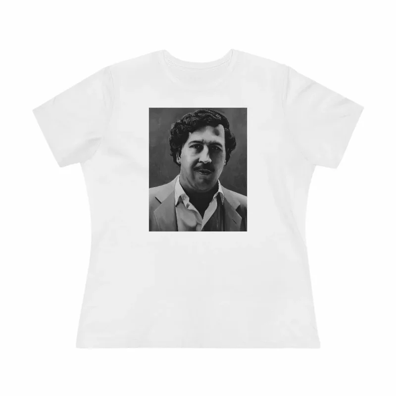 Don Pablo Escobar Painting Colombian Gentleman Women's Premium Tee