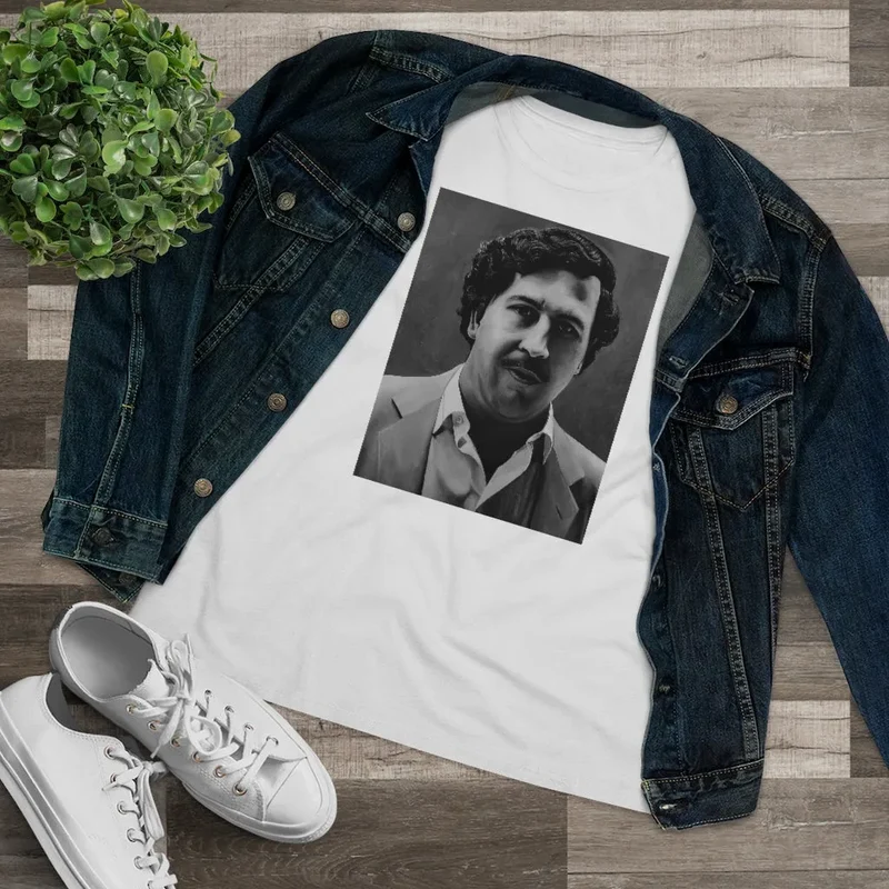 Don Pablo Escobar Painting Colombian Gentleman Women's Premium Tee